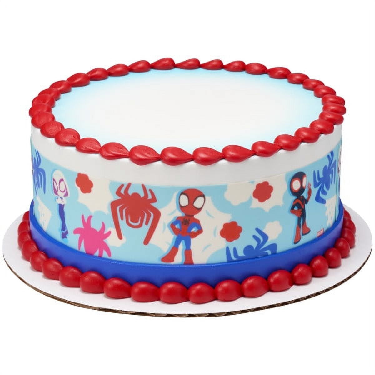 Ultimate Spiderman Image Edible Cake Topper Sheet - Walmart.com