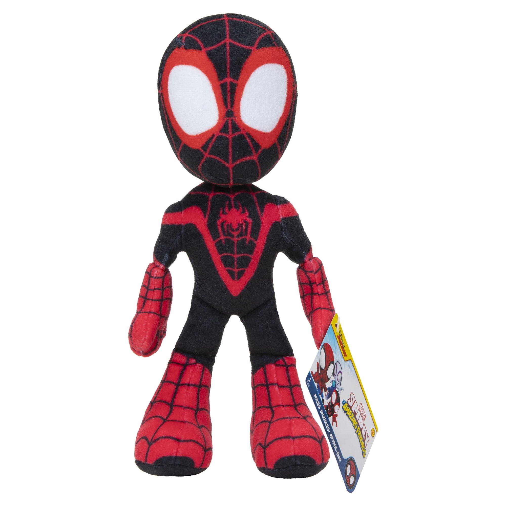 MARVEL Spidey and His Amazing Friends Spin Plush - 8 inch Super Soft Super Hero Plush
