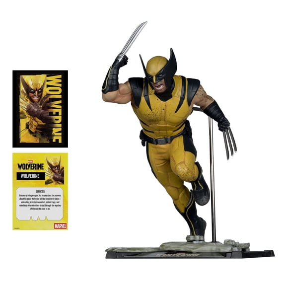 Wolverine (Marvel: Wolverine Game) 1:10th Scale Posed Statue - McFarlane Toys