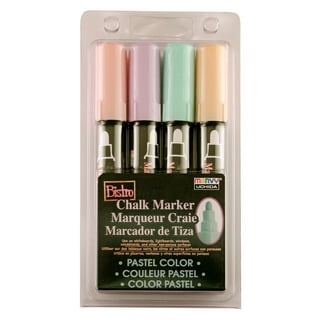Marvy Uchida Bistro Chalk Marker, Broad Tip, White, 551740230