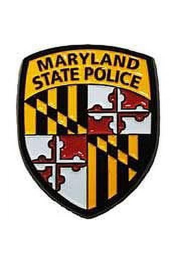 MARYLAND STATE POLICE PIN, UNITED STATES Patriotic Officially Licensed USA America Artwork, Expertly Designed PIN - 1"