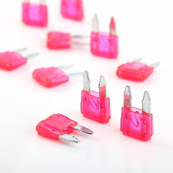 MAS 10pcs Automotive Replacement ATM/Mini Blade Fuses Low Profile 32V 2A 3A 5A 7.5A 10A 15A 20A 25A 30A AMP for Auto Car Boat Truck SUV (4A)