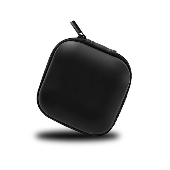 MAS CARNEY Earphone Case, Headphone Earbud Hard Protective Carrying earplug Case Bag for Wired Earphones MP3 Small Items