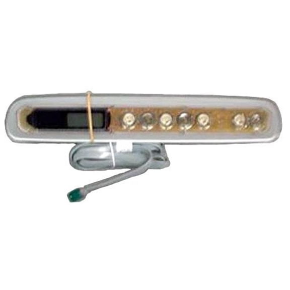MAS425-460 4-Button LCD Spa Side Control with 7 ft. Cable, 8 Pin Phone Plug