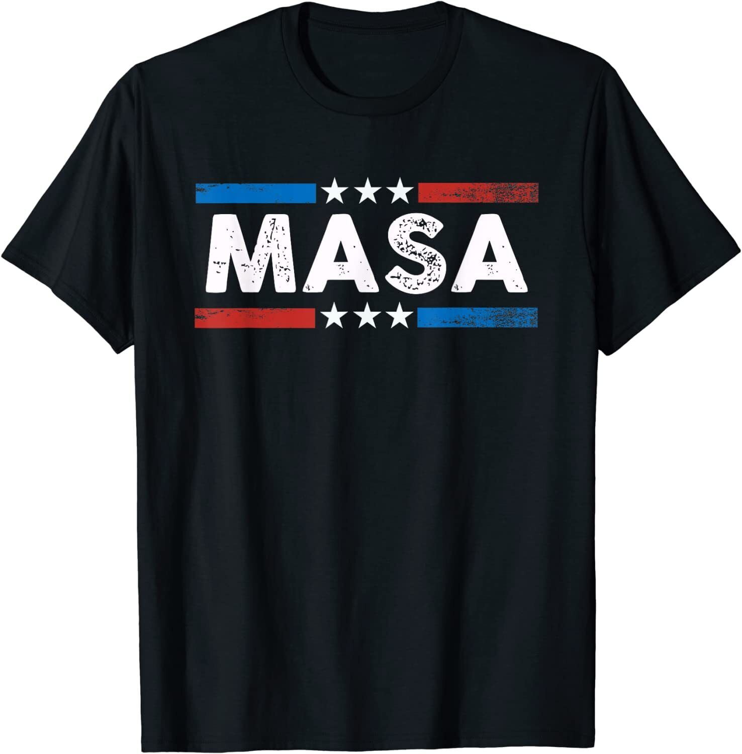 MASA Make America Straight Again US Flag Quote Gift 2024 Unisex TShirt