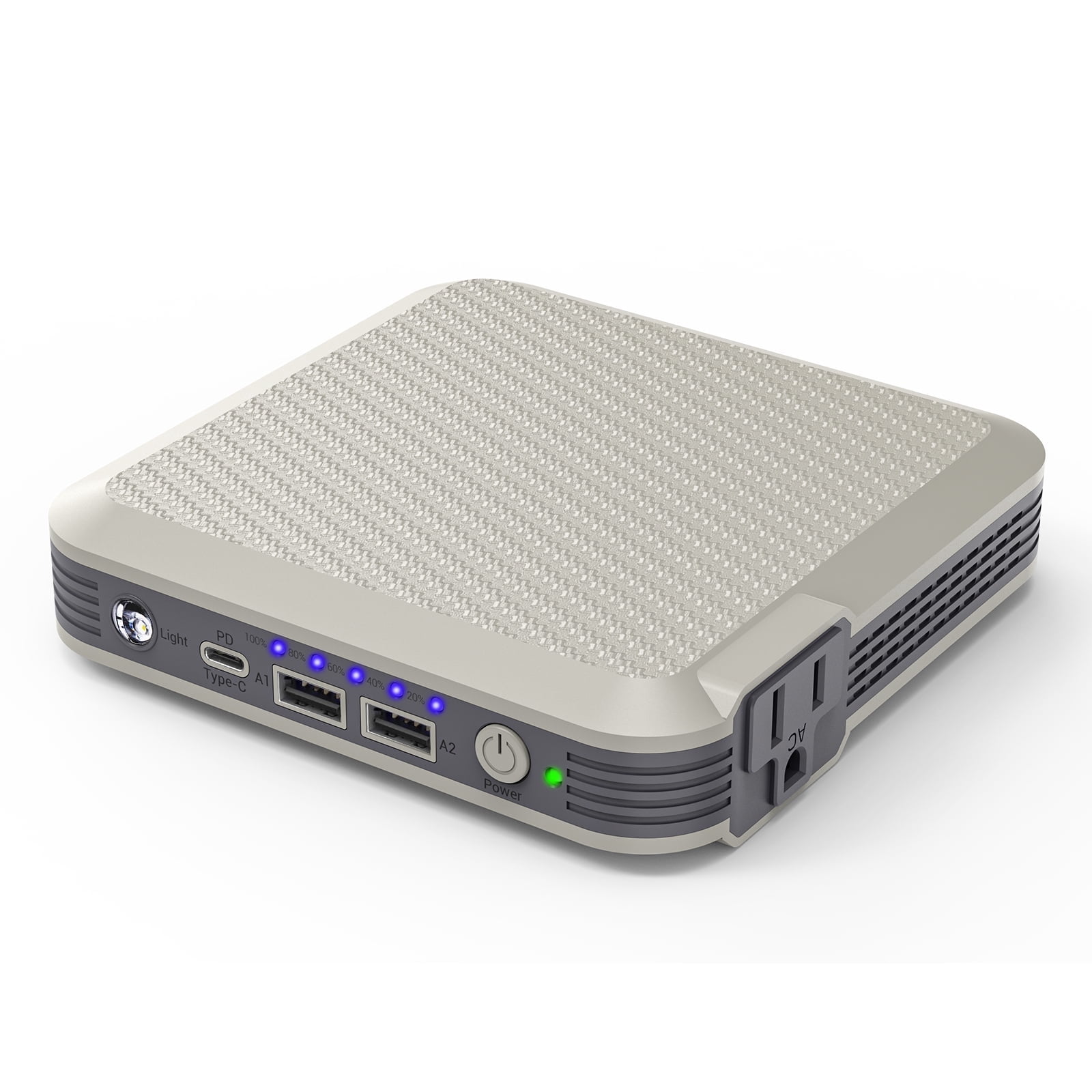 MASALUO P16 100W Portable Power Bank with AC Outlet - 20000mAh Laptop Power Bank for Laptop, Hunting and Outdoor Use