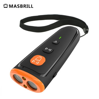 MASBRILL Dog Barking Control Device, Ultrasonic Anti Barking Device Handheld Dog Repeller Device