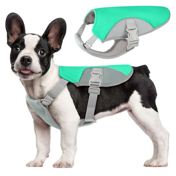 MASBRILL Dog Cooling Vest Harness, Lightweight Dogs Cooler Jackets Pet Ice Vest for Outdoor Hunting Training and Camping