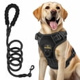 thumbnail image 1 of MASBRILL Dog Harness and Leash Set, No Pull Vest Harness, Reflective Adjustable Soft Padded Pet Harness with Handle for Small to Large Dogs, 1 of 8