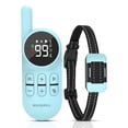 thumbnail image 1 of MASBRILL Dog Training Collar with Remote- Shock Collar for Medium Dogs Training Collar for Large Dogs Rechargeable and Waterproof Dog Collar with 3 Training Modes, Up to 1000Ft Remote Distance, Blue, 1 of 9