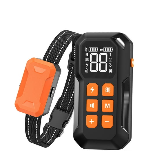 MASBRILL Electric Wireless Dog Fence System, Rechargeable Dog Training Collar with Remote Long for 180 Days Use, 1 Dog Pet Containment System Adjustable for all Dogs