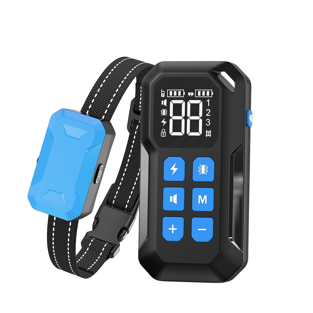 MASBRILL Electric Wireless Dog Fence System, Rechargeable Dog Training Collar with Remote Long for 180 Days Use, 1 Dog Pet Containment System Adjustable for all Dogs