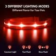 thumbnail image 1 of MASBRILL LED Glow Dog Collar USB Rechargeable Light Flashing Dog Collar, 1 of 7