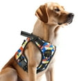 thumbnail image 1 of MASBRILL No Pull Dog Harness, Reflective Dog Vest with Handle No Choke Soft Padded Dog Harness for Small Dog-Geometry-M, 1 of 8