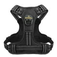 thumbnail image 1 of MASBRILL Reflective Dog Harness No Pull Dog Vest Harness With Handle, Breathable Padded Dog Chest Harness Adjustable for Medium Dog-Black M, 1 of 11