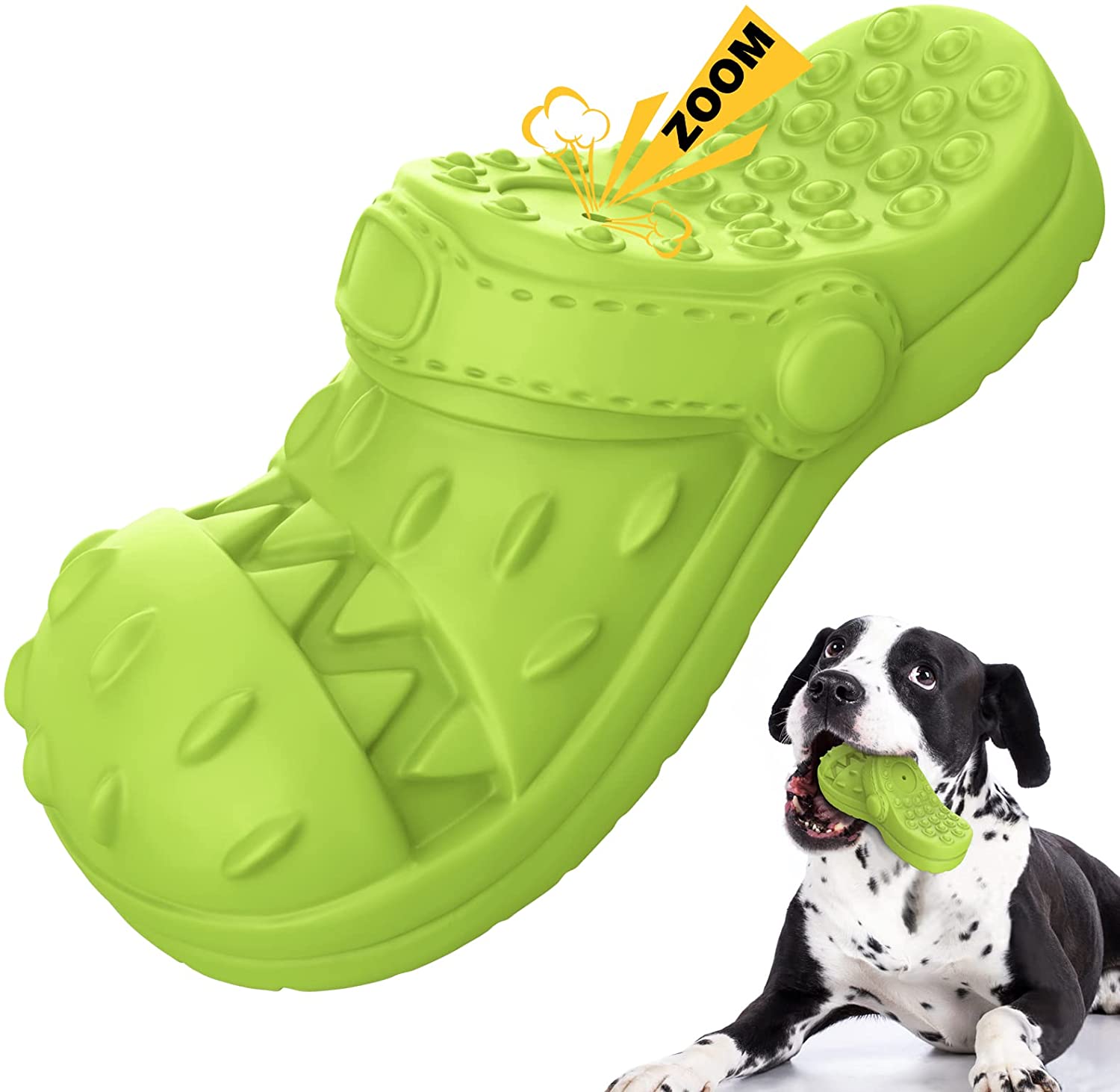 Mighty Massive Arctic Sabertooth Squeaky Dog Toy