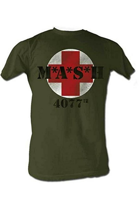 4077th Circle Army Green T-shirt