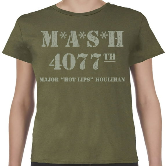 MASH 4077th Hot Lips Military Green Unisex Shirt-Unisex 3XL