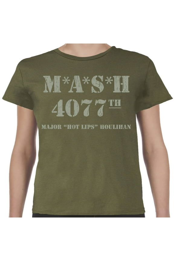 MASH 4077th Hot Lips Military Green Unisex Shirt-Unisex Large