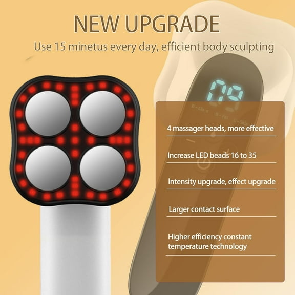 MASIKE Body Upgraded Professional Handheld Multifunctional Massager for Belly, Waist, Arms, , Butt Best Gift for Men & Women with Dog House