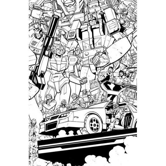 MASK #1 CVR F TOM REILLY ENERGON UNIVERSE THIRD ANNIVERSARY B&W CONNECTING VAR Image Comics Comic Book 2026