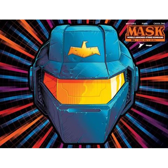 MASK #1 CVR Q PYE PARR & LUKE PREECE & ANDRES JUAREZ DIE CUT FOIL MASK VAR Image Comics Comic Book 2026
