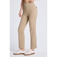 thumbnail image 1 of MASKERT Women’s Fleece Lined Pants, High Waisted Stretch Casual Pants, Warm Straight Leg Tapered Pants for Winter, Golf, Hiking & Daily Wear, 1 of 9