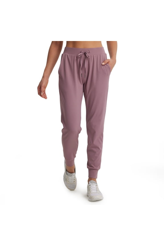 Women's Jogger Pants - Lightweight Casual Athletic Pants with Pockets Multiple Sizes Available Light Rose Pink