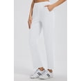 thumbnail image 1 of MASKERT Women's Stretchy Casual Pants, High Waisted Ankle Pants with 4 Pockets, Lightweight Travel Work Pants for Women, Business Casual Pants for Office and Golf, 1 of 11