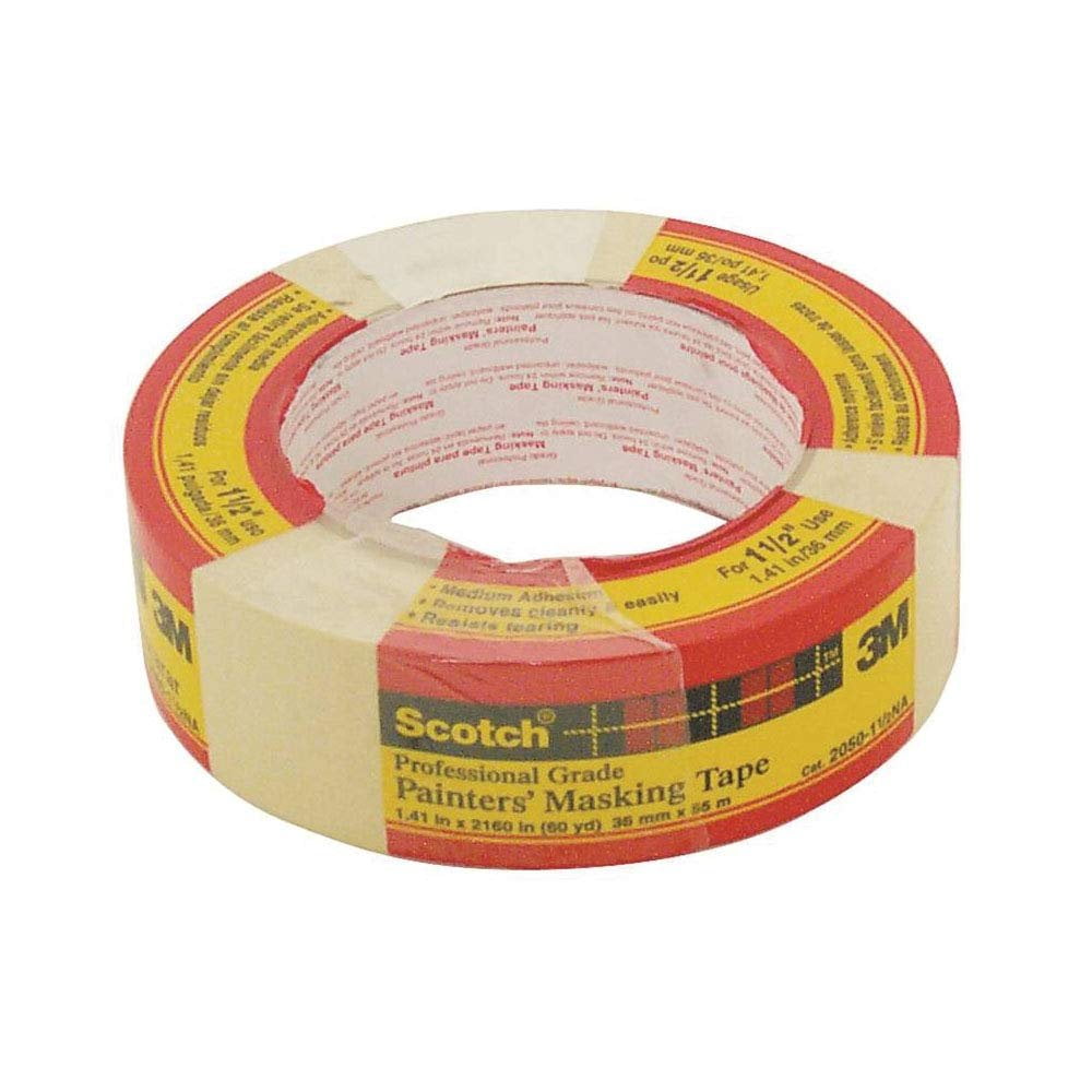 3M Masking Tape - 1.41 Inch x 60.1 Yd — Residential Use, Standard Application