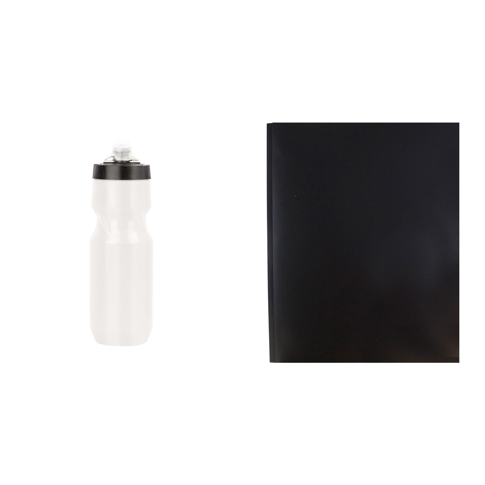 MASLVO Glass Water Bottles Castor Oil Organic Cold Pressed Unrefined