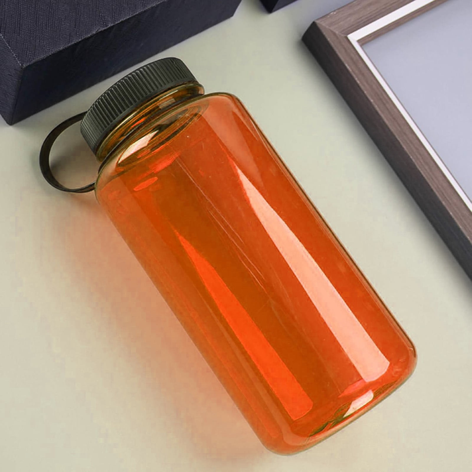 MASLVO Glass Water Bottles Clearance Sale Water Bottle With Time Marker