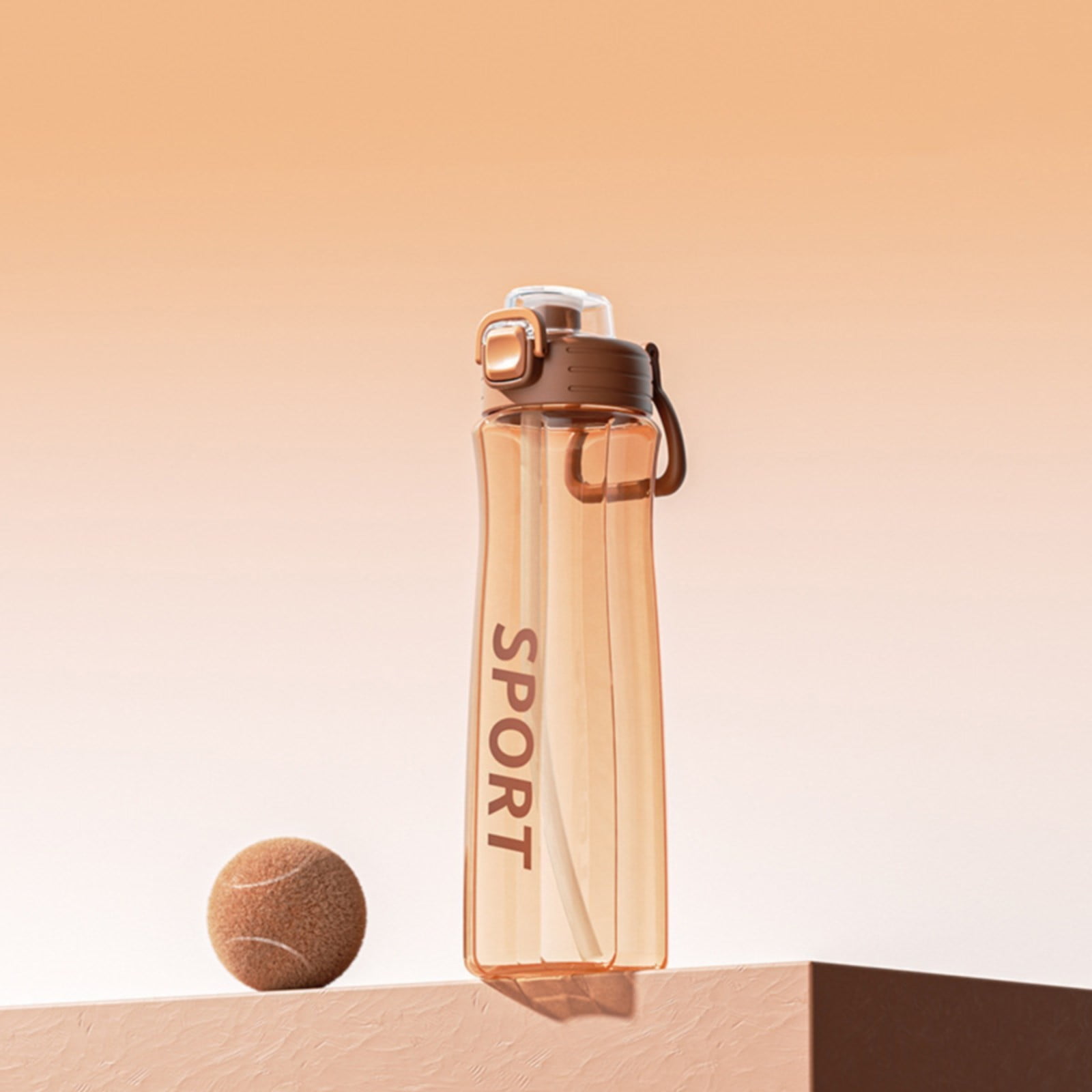 MASLVO Glass Water Bottles Clearance Sale Sports Water Bottles For