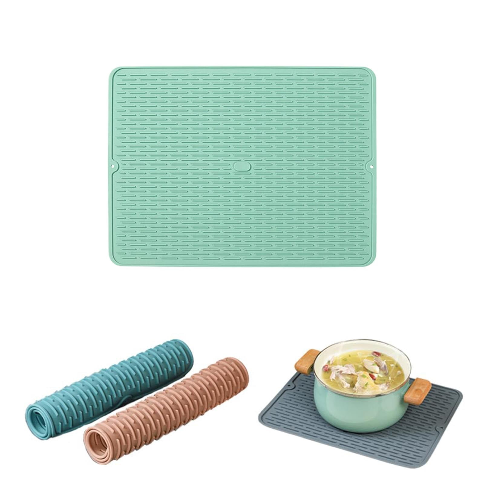 MASLVO Placemats Table Placemats Clearance Sale Silicone Dish Drying