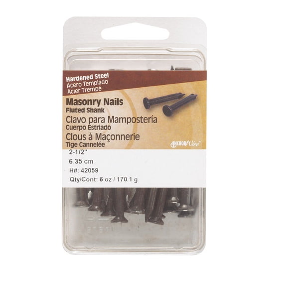 MASONRY NAIL 2-1/2" 6OZ
