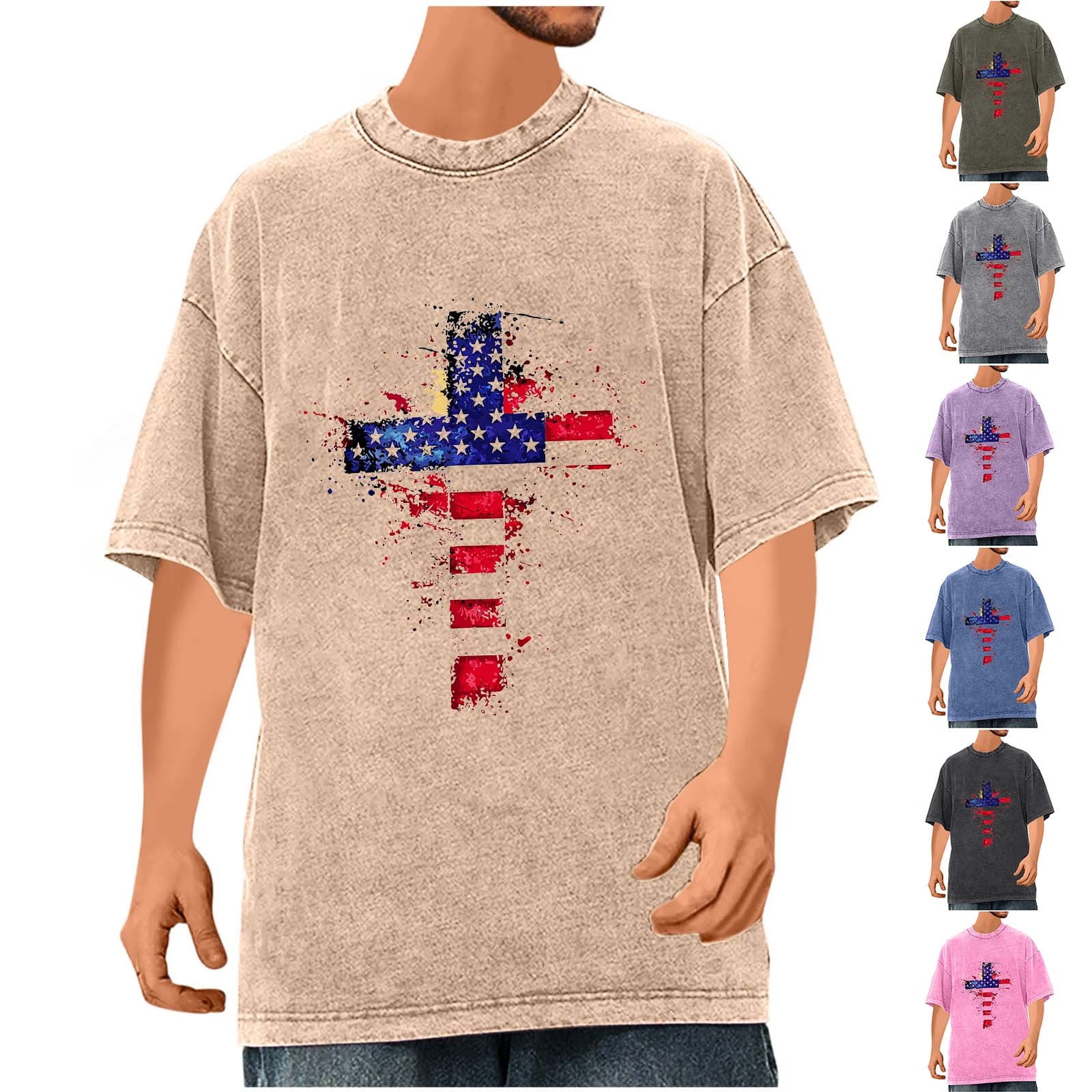 T-shirt été Homme 3D Flamme De Feu Graphique Imprimé Intégral Manches Courtes Tee Top S-7XL