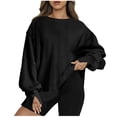 thumbnail image 1 of MASRIN Fall Shirts For Women Womens Oversized Half Zip Sweatshirt Pullover Casual Fashion Long Sleeve V Neck T Shirts Graphic Printed Jumper Tops Otono Tops Para Mujer 2024 Trendy Plus Size, 1 of 7