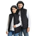 thumbnail image 1 of MASRIN Heated Womens Vest, New Unisex Heated Vest with 3 Heating Levels, Warmer Winter 9 Heating Zones, Washable Stand Collar Lightweight Zip Heated Vest Women鈥橲 Winter Coat, 1 of 6