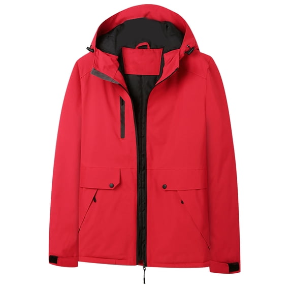 MASRIN Corbatas Para Mujer Fall Jackets for Women, Women's Rain Jacket Lightweight Waterproof Packable Rain Coat with Hooded Outdoor Coats Wool Coats for Women