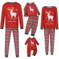 thumbnail image 1 of MASRIN Matching Family Christmas Pajamas Santa Claus printed pjs Family Pajamas Family Matching Pajamas Christmas Gifts For Women Matching Pajamas For Family, 1 of 5