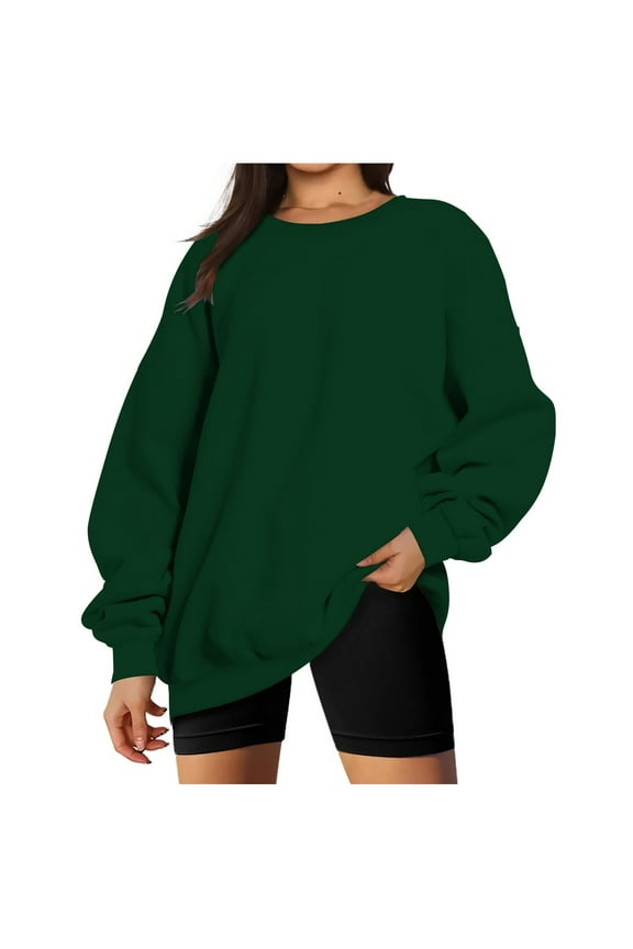 Womens Flannel Jacket Plus Size Plaid Shacket Button Down Oversized Coat Long Sleeve Wool Blend Outwear Coats