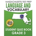 thumbnail image 1 of MASSACHUSETTS TEST PREP Language & Vocabulary Student Quiz Book Grade 3, (Paperback), 1 of 1
