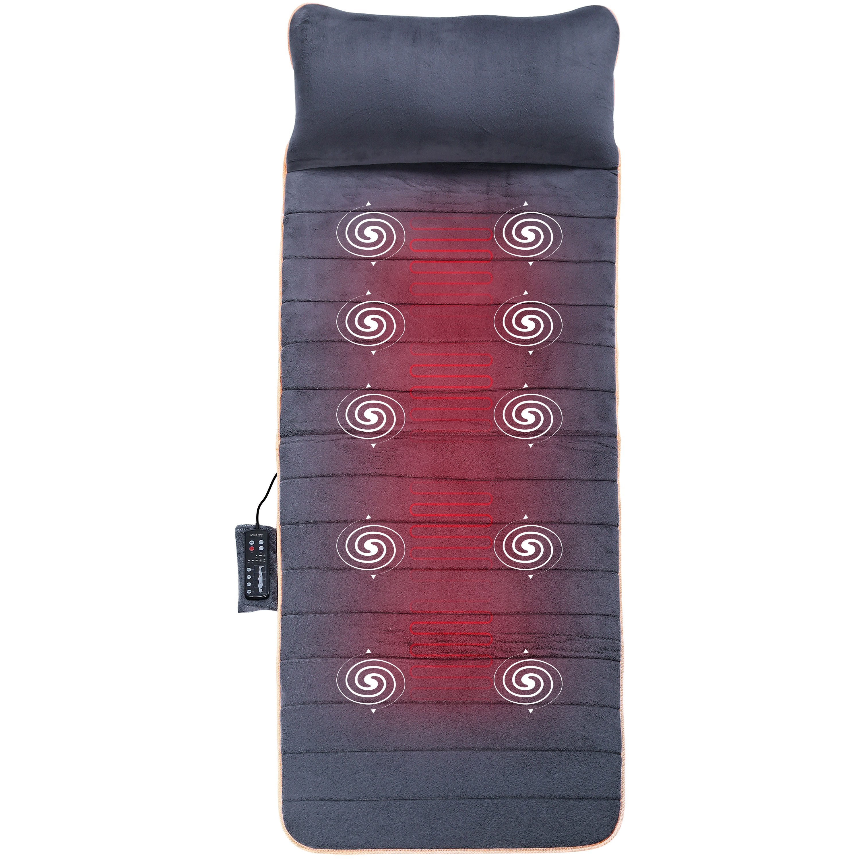 Comfier Body Massage Mat with Soothing Heating & Vibration Function for Full Body