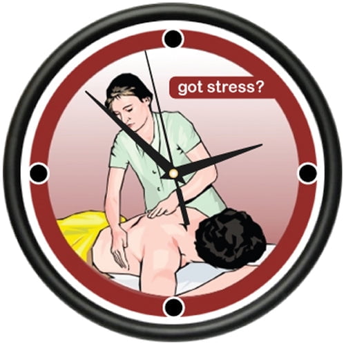 MASSAGE THERAPIST Wall Clock massuer therapy office