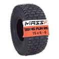 thumbnail image 1 of MASSFX 15x6-6 Turf Tire for outdoor power equipment and lawn mowers 4-Ply, 1 of 9