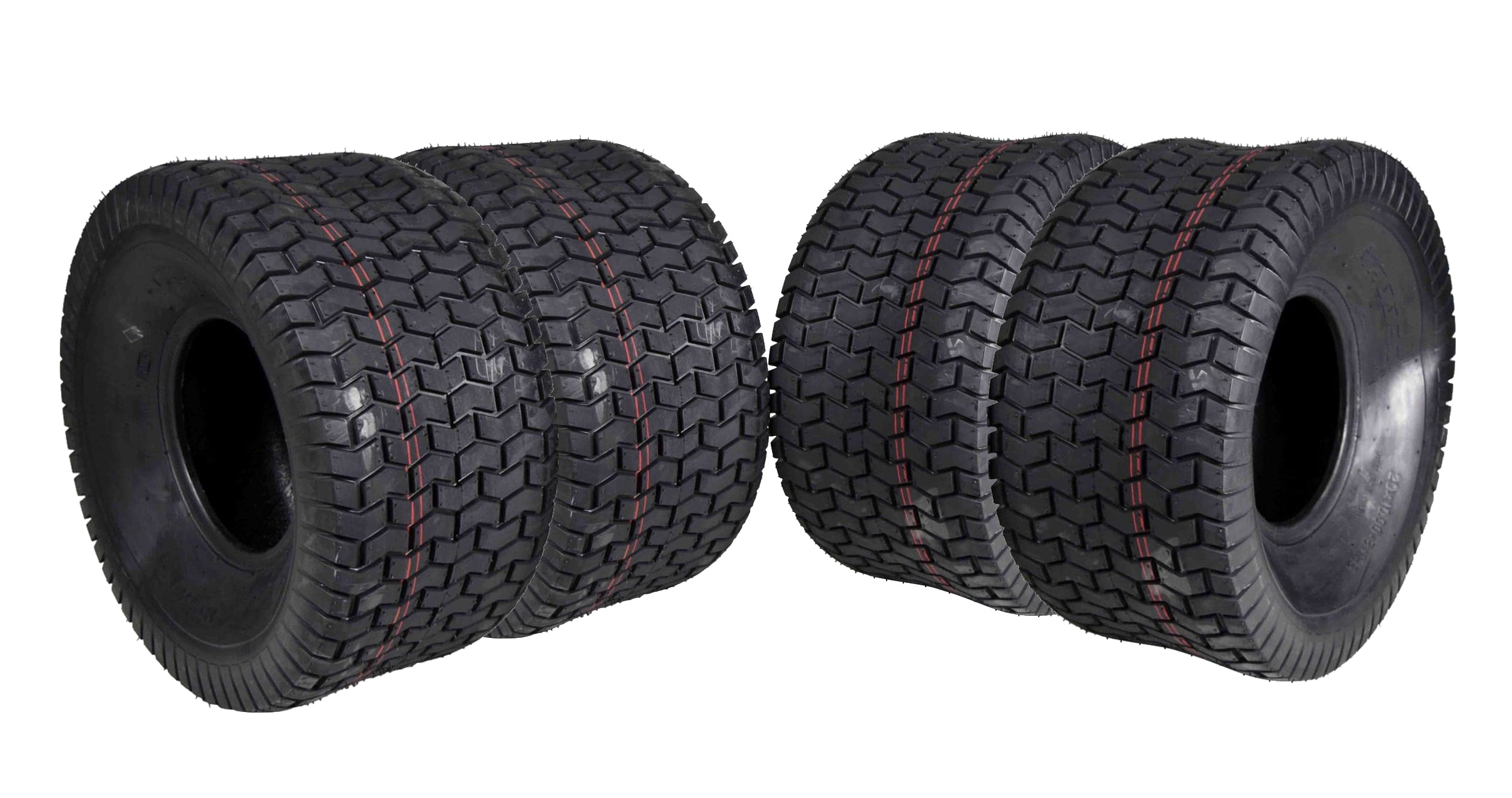 MO2088 Pneumatici 2 Pneumatici MASSFX 20x8-8 Per Tosaerba E Giardino - 4 Strati, Resistenti Cerchi Mak 18 - Foto 8