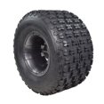 thumbnail image 1 of MASSFX 20x11-9 ATV Rear Tire & 9x8 4/115 Gun Metal Wheel Kit fits Kawasaki KXT KSF 300B & Yamaha YSF YFZ YFM 20x11x9, 1 of 3