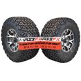 thumbnail image 1 of MASSFX SL 22x11-10 Front/Rear Golf Cart Tire, VIPER Gry Wheel 10x7 4/101.7 2pk, 1 of 9