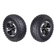 thumbnail image 1 of MASSFX 22x7-10 ATV Front Tire & 10x5 4/156 Machined Wheel Kit fits Kawasaki 300B, Yamaha YTM YFM 225 350 ER 22x7x10 (2 Pack), 1 of 1