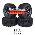 thumbnail image 1 of MASSFX SL 20x10-10 F/R Golf Cart, VIPER 4 Blk Wheels 10x7 4/101.6 & 16 Blk Lugs, 1 of 9